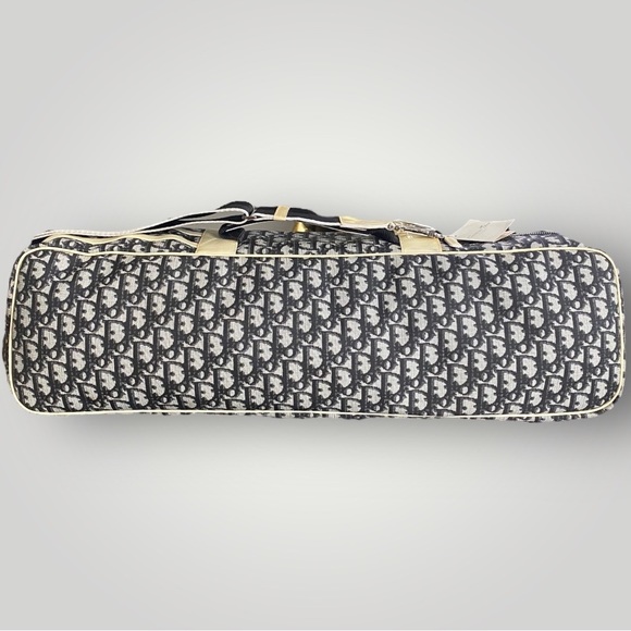 Vintage Christian Dior Trotter Monogram Crossbody Scooter Bag - Picture 4 of 15